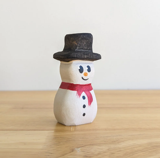 Nom Handcrafted Snowman - Cheeky Junior