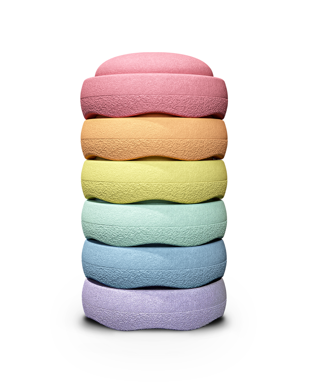Stapelstein - Mini Rainbow Pastel Set of 6