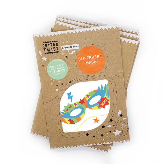 Cotton Twist - Make Your Own Superhero Mask