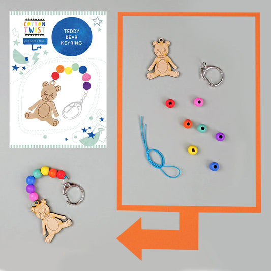 Cotton Twist - Make Your Own Teddy Bear Keyring