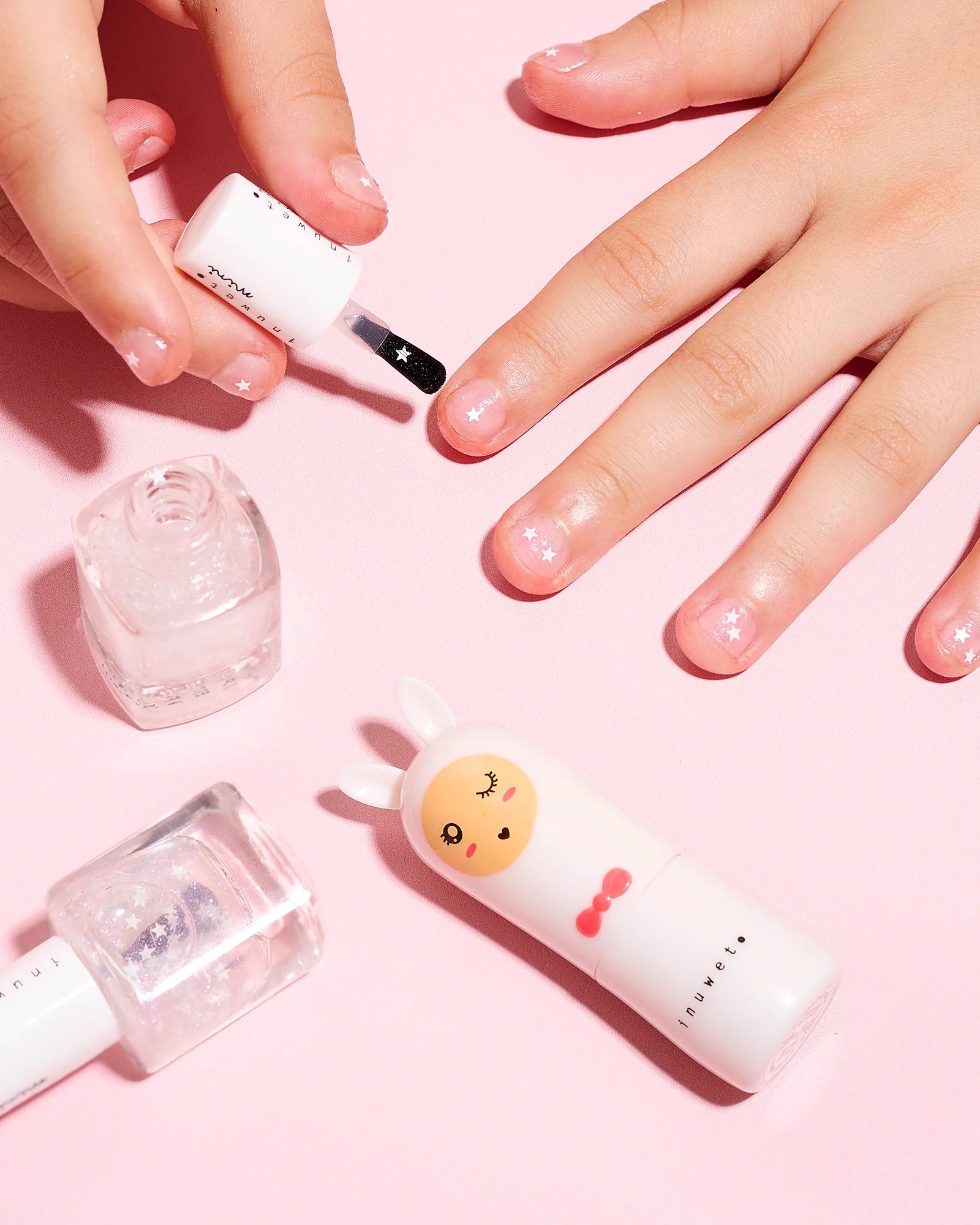 Inuwet - Water Based Nail Polish Top Coat Star