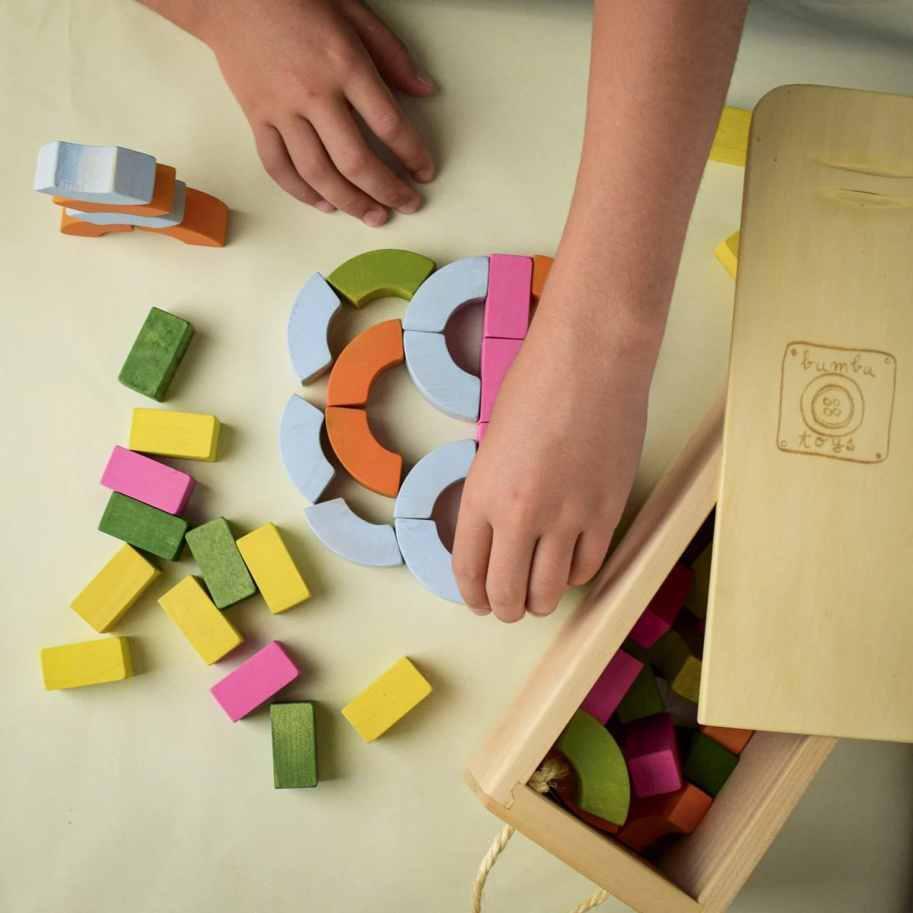 Bumbu Toys - Alphabet Blocks Set