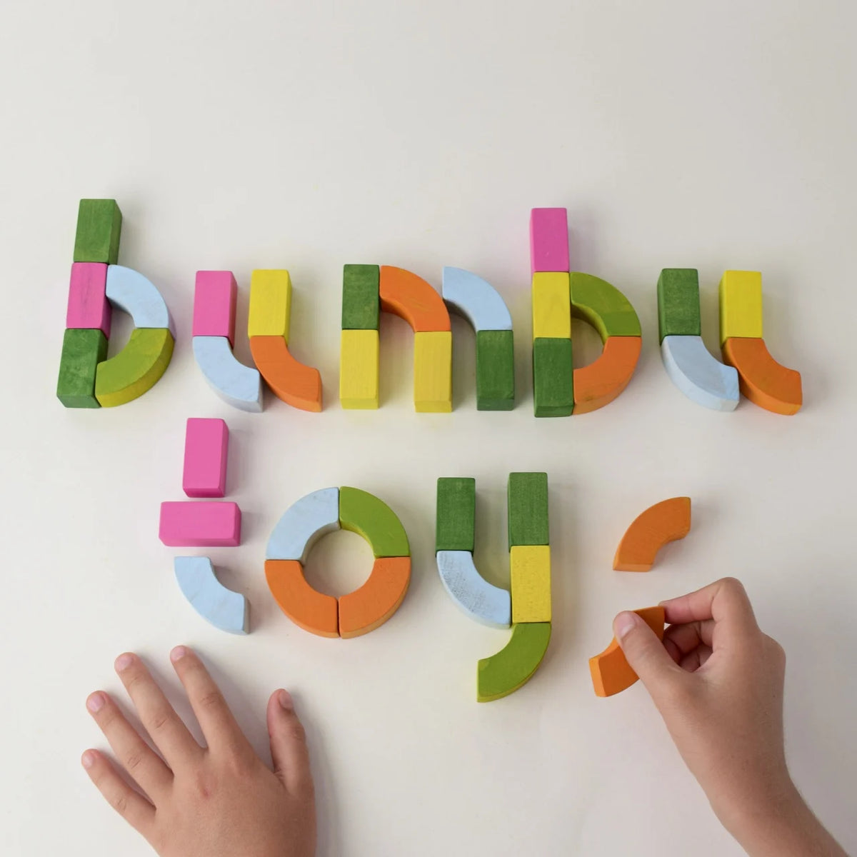 Bumbu Toys - Alphabet Blocks Set