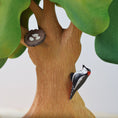 Load image into Gallery viewer, Bumbu Toys Oak Tree Autumn with Woodpecker
