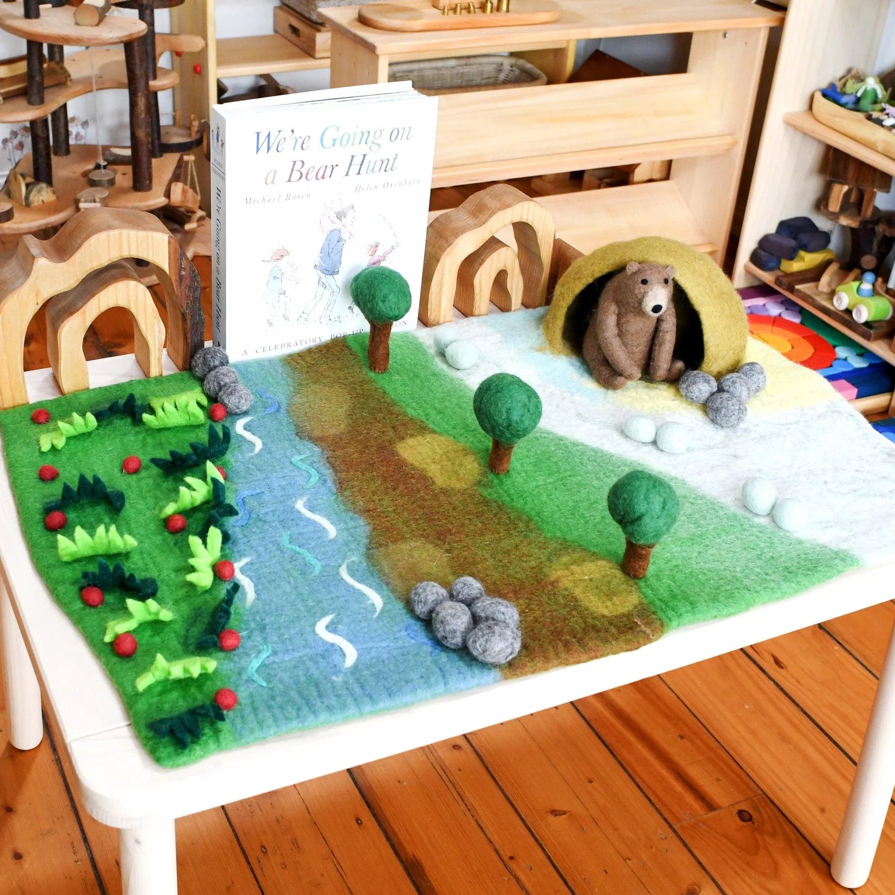 Tara Treasures Bear Hunt Play Mat Playscape - Cheeky Junior
