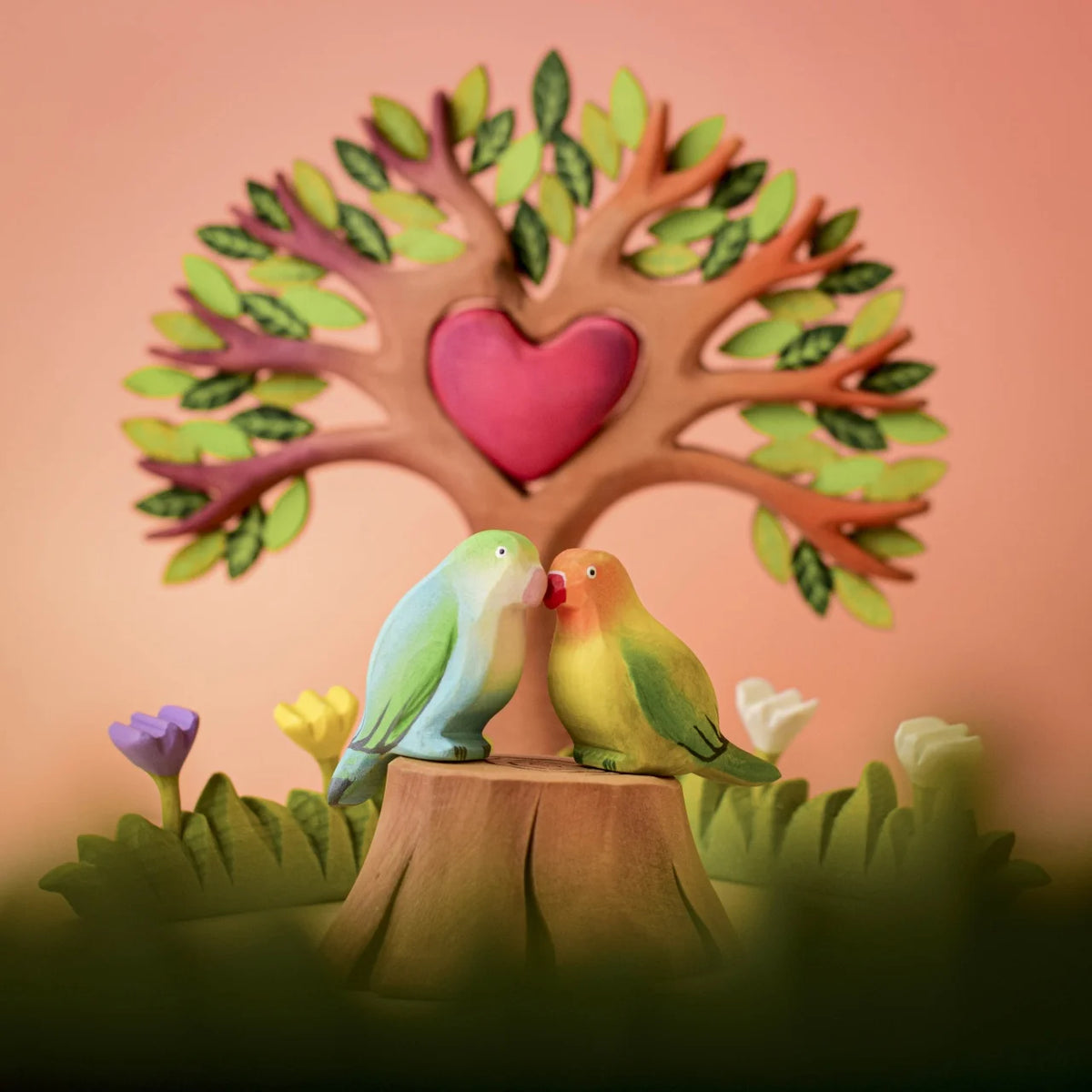 Bumbu Toys - Green Lovebird