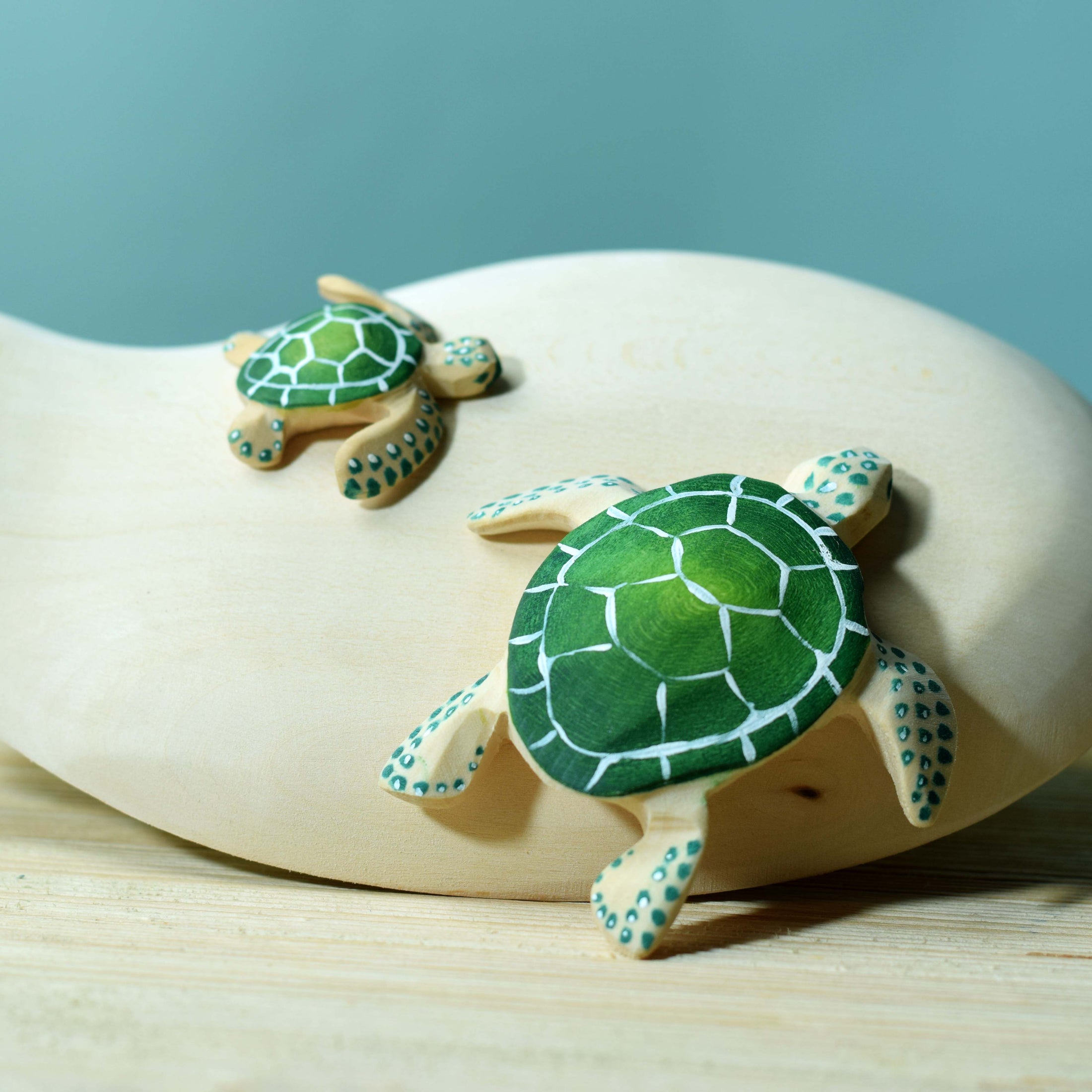 Bumbu Toys Turtle (Green and Brown)