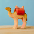 Load image into Gallery viewer, Bumbu Toys Camel with Saddle Set

