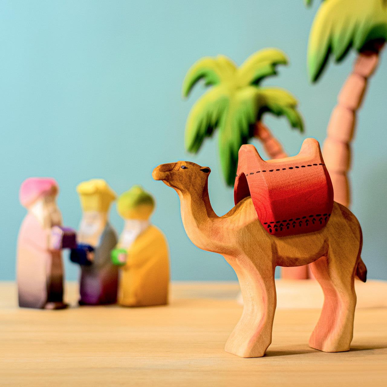 Bumbu Toys Camel with Saddle Set