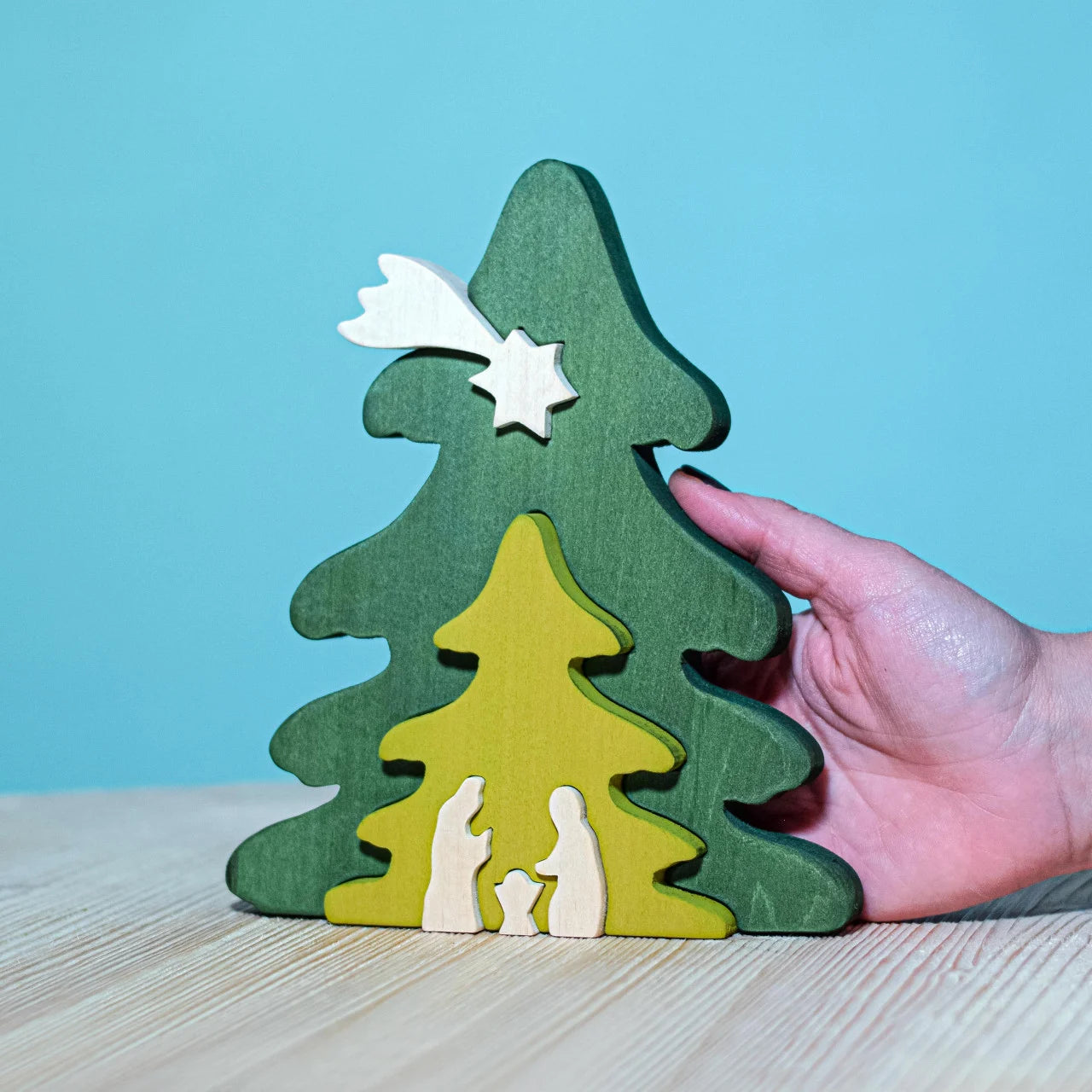 Bumbu Toys - Christmas Tree Puzzle