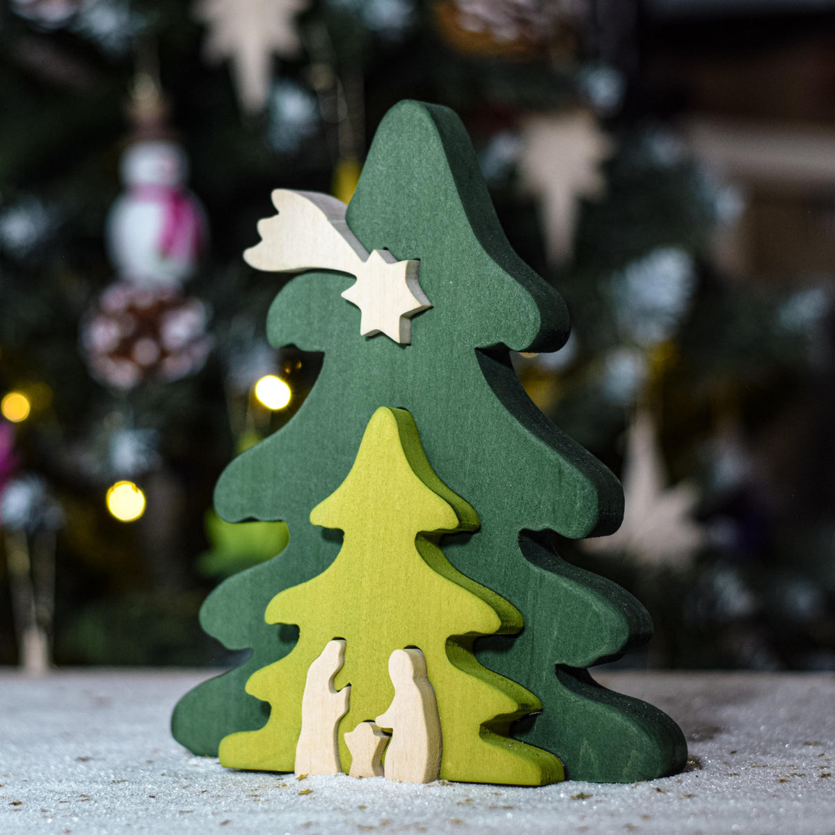 Bumbu Toys - Christmas Tree Puzzle