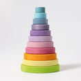 Load image into Gallery viewer, Grimm's Conical Tower (Rainbow and Pastel)
