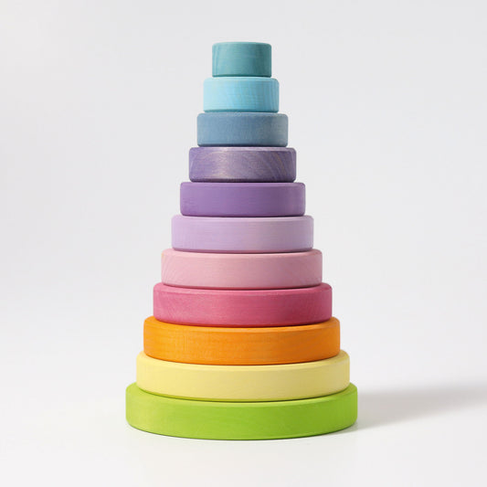 Grimm's Conical Tower (Rainbow and Pastel)