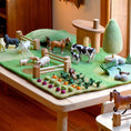 Load image into Gallery viewer, Tara Treasures Large Farm Play Mat Playscape
