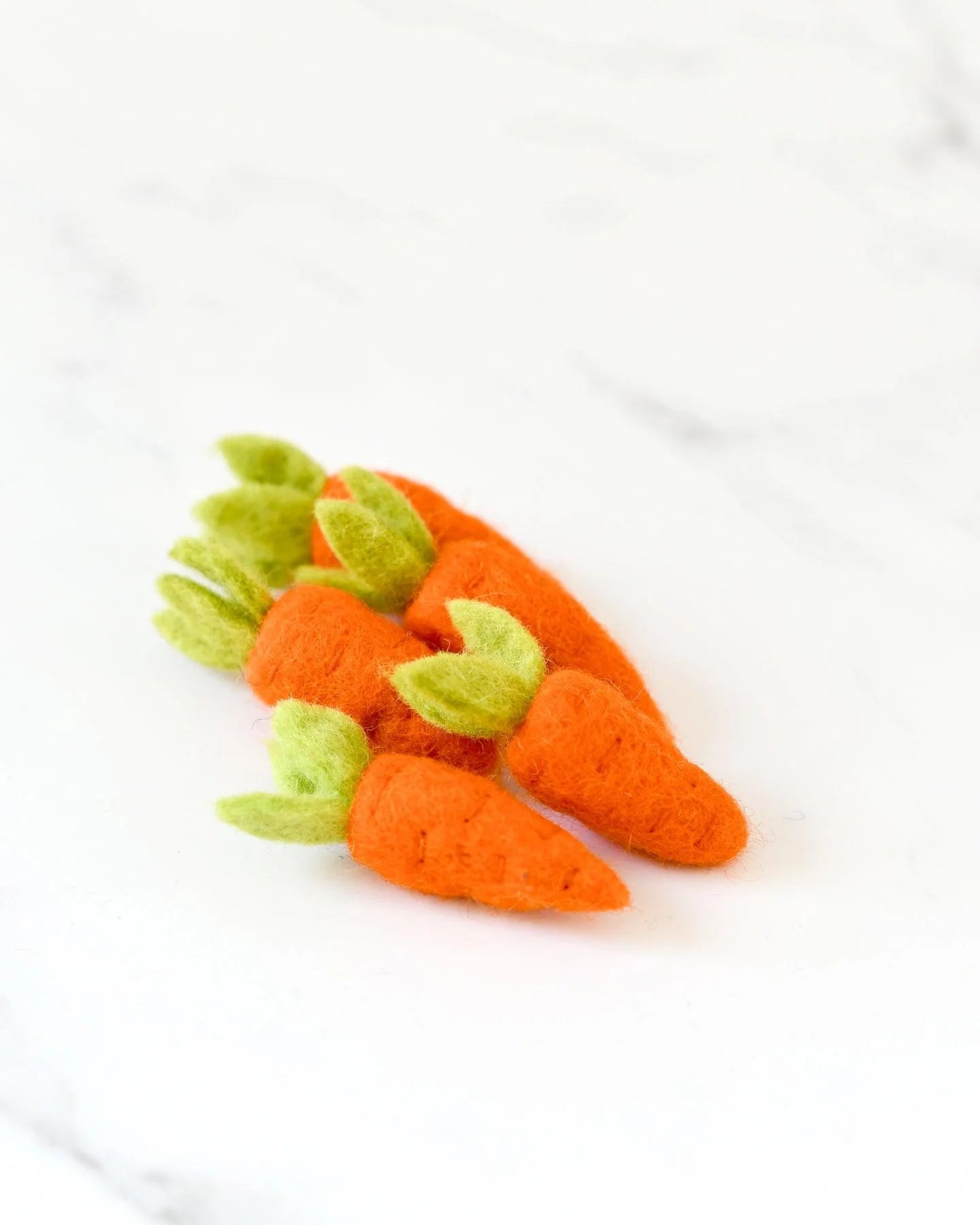 Tara Treasures Felt Carrots Set of 5 - Cheeky Junior