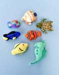 Load image into Gallery viewer, Tara Treasures Felt Coral Reef Fish Toys Set
