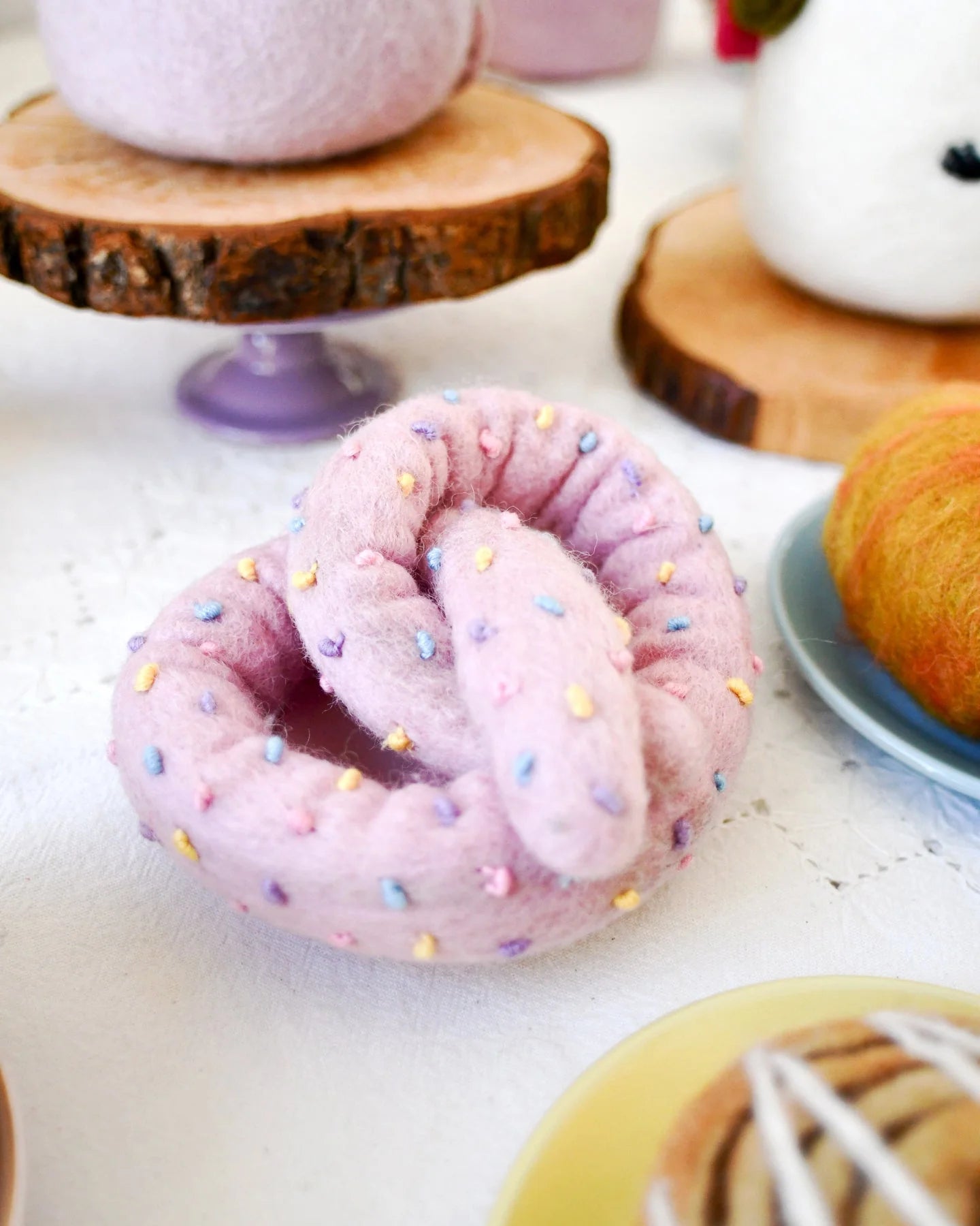 Tara Treasures Felt Soft Pastel Pretzel - Cheeky Junior