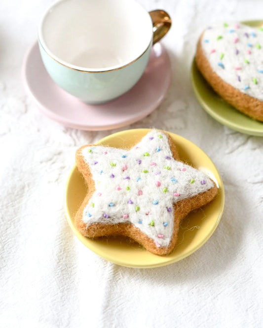 Tara Treasures Felt Icing Cookie with Sprinkles