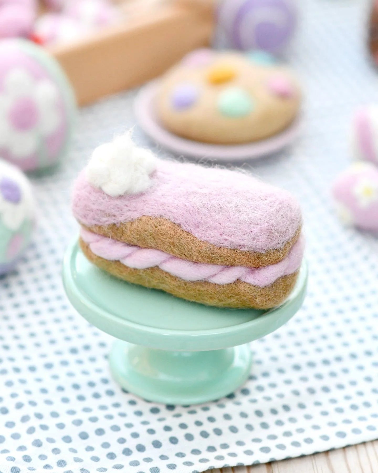 Tara Treasures Felt Strawberry Eclair - Cheeky Junior