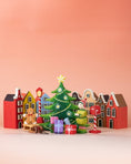 Load image into Gallery viewer, Bumbu Toys - Festive Houses PRE-ORDER ETA Early December
