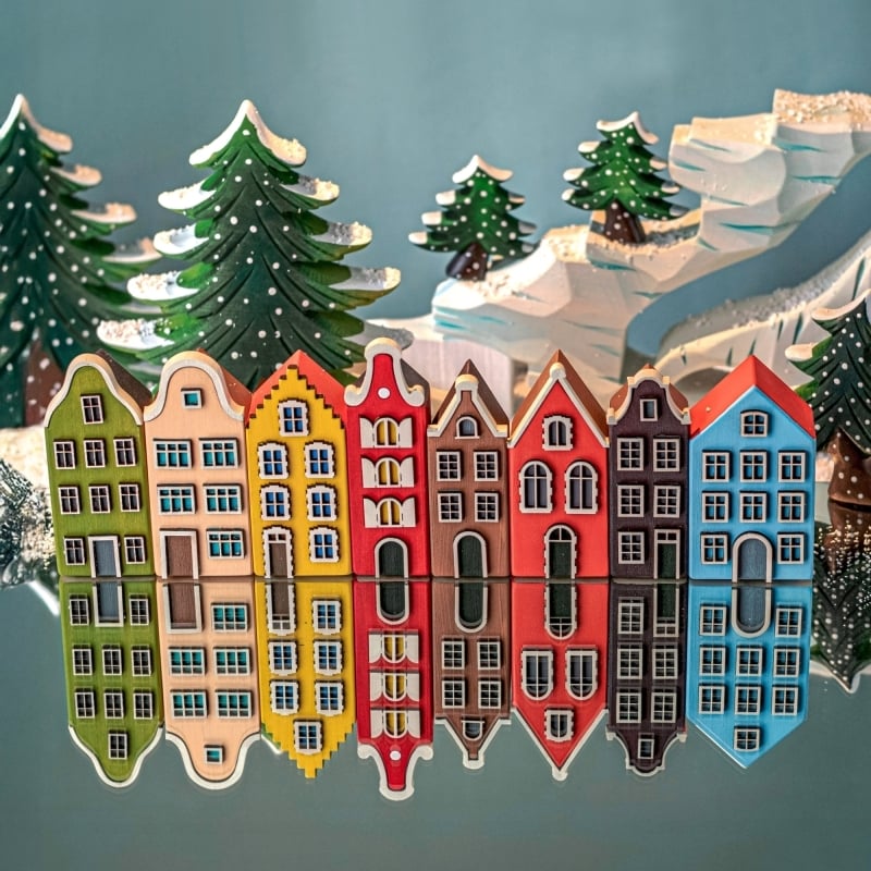 Bumbu Toys - Festive Houses