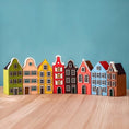 Load image into Gallery viewer, Bumbu Toys - Festive Houses PRE-ORDER ETA Early December
