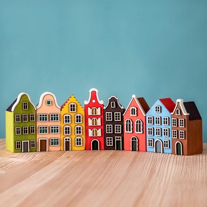 Bumbu Toys - Festive Houses