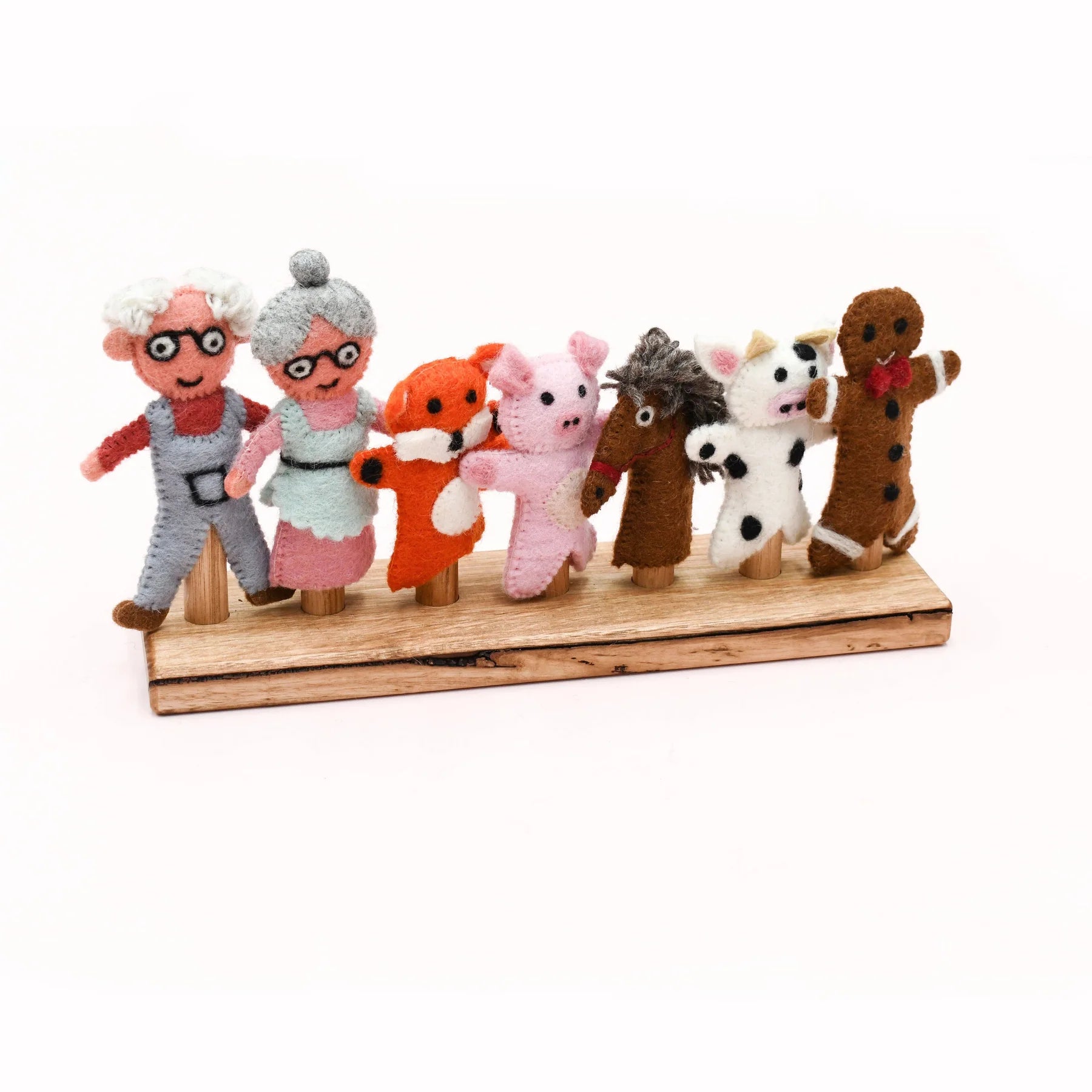 Tara Treasures - Finger Puppet Stand (7 rods)