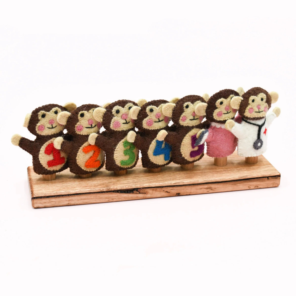 Tara Treasures - Finger Puppet Stand (7 rods)