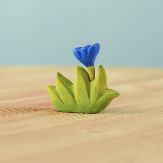 Bumbu Toys - Grass with Blue Flower Small