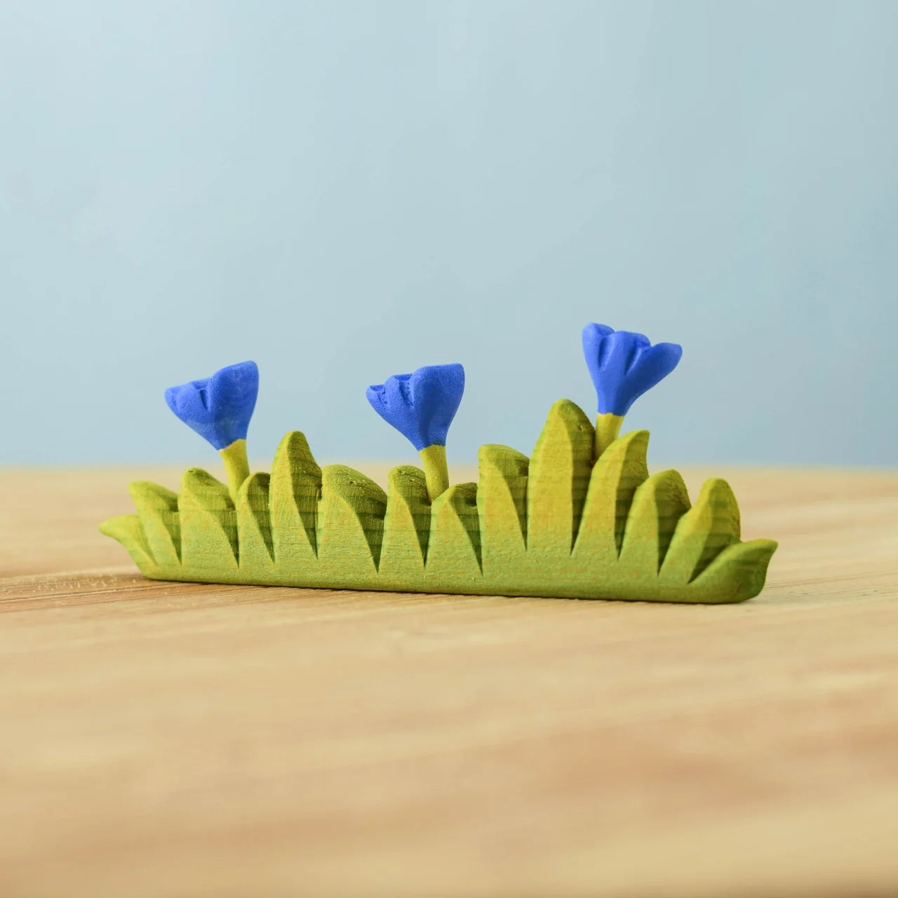 Bumbu Toys - Grass with Blue Flower Large
