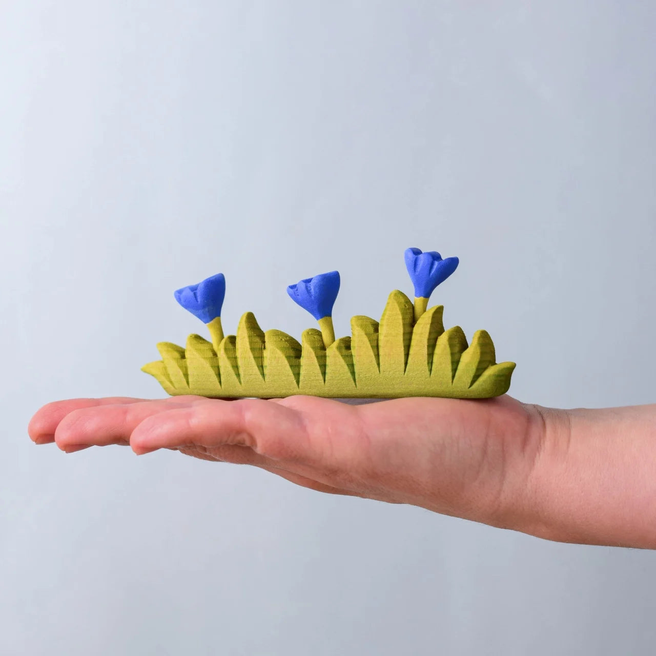 Bumbu Toys - Grass with Blue Flower Large