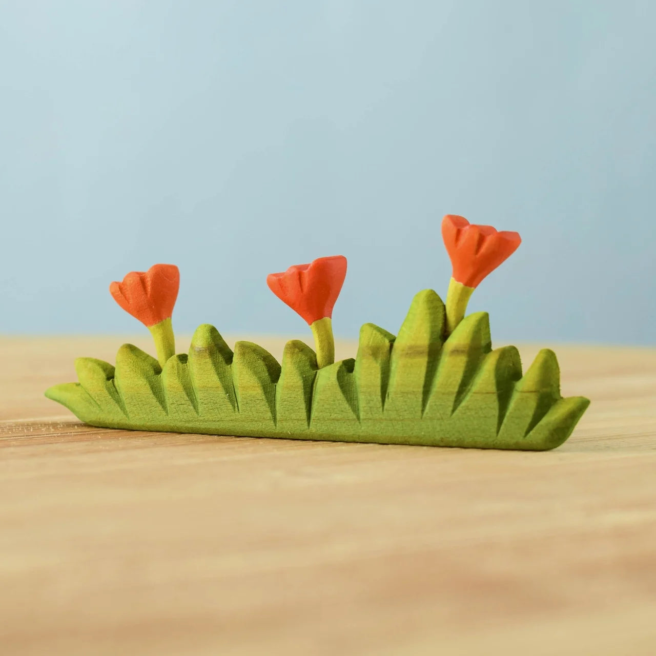Bumbu Toys - Grass with Orange Flower Large