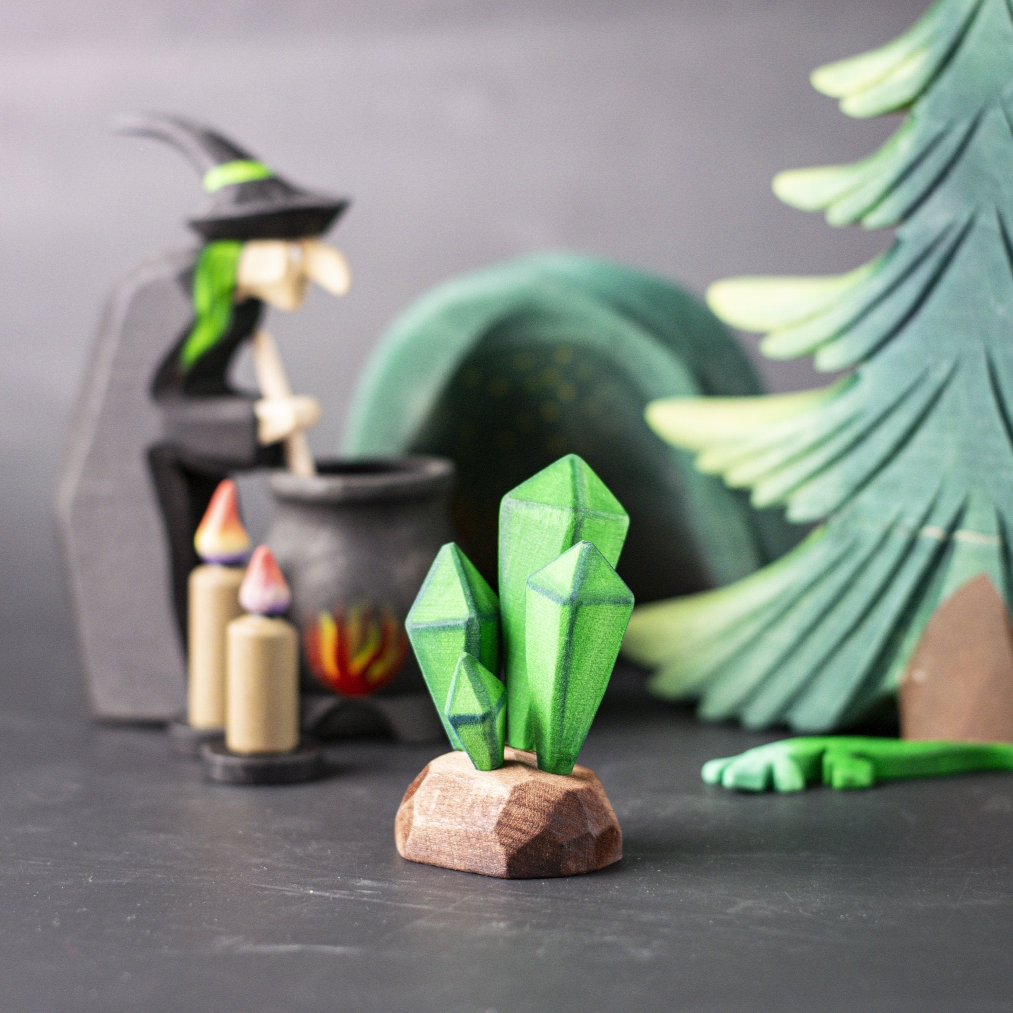 Bumbu Toys - Green Crystal