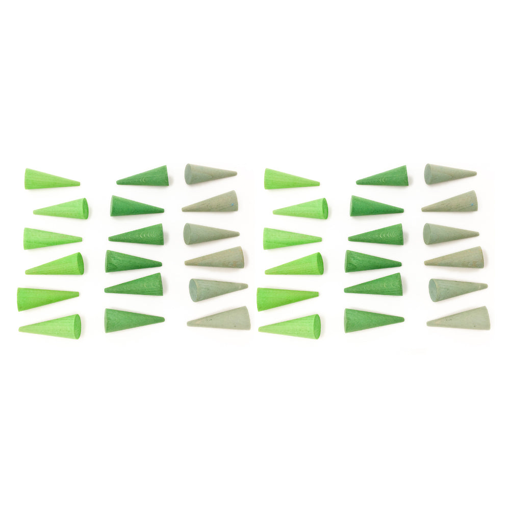 Grapat Mandala Little Green Cones - Cheeky Junior