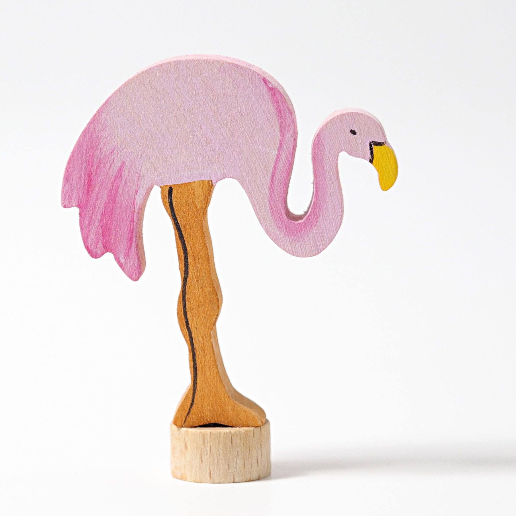 Grimm's Celebrations Flamingo Handpainted Decoration
