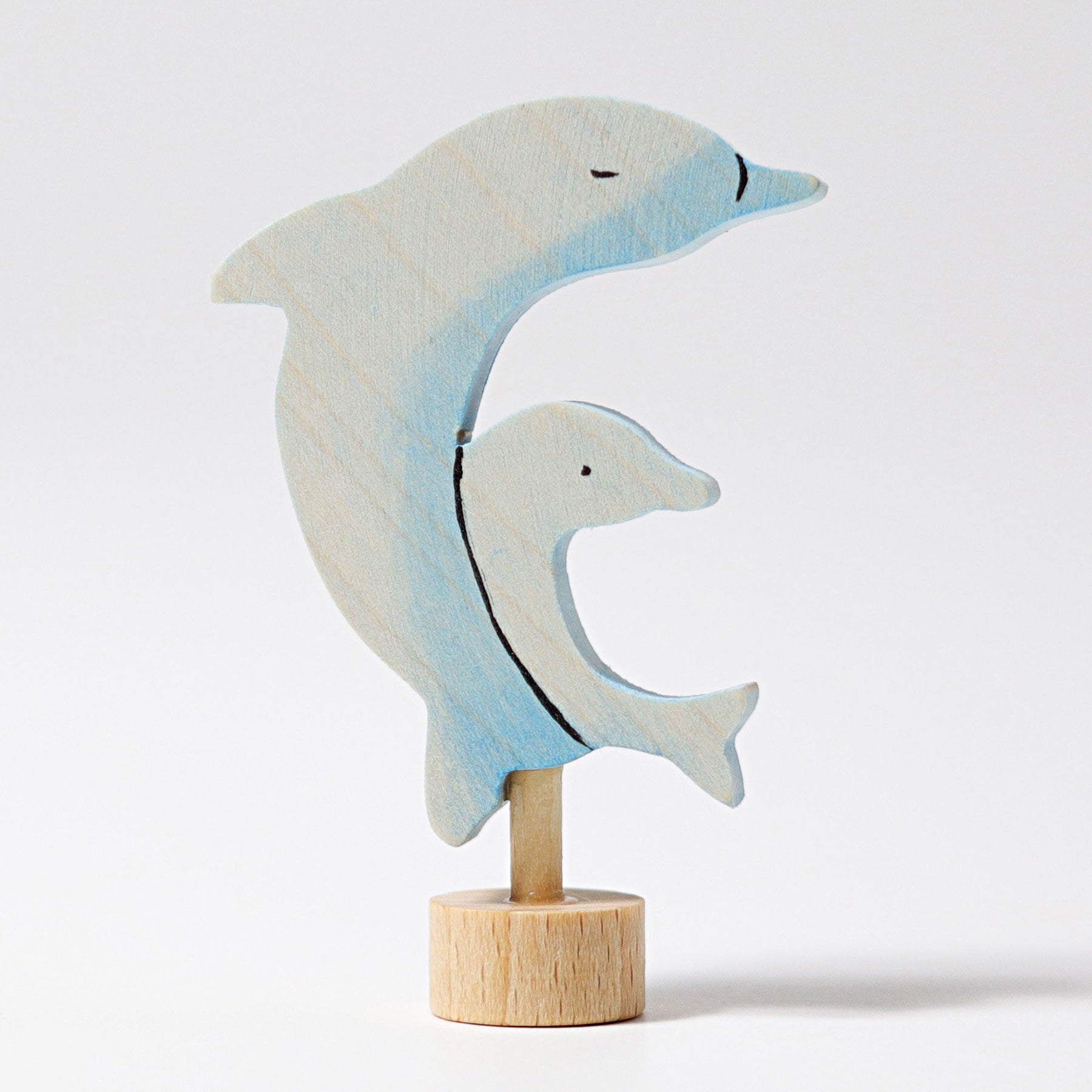 Grimm's Celebrations Dolphins Handpainted Decoration - Cheeky Junior