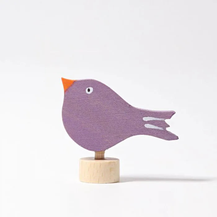 Grimm's Celebrations Bird Sitting Decoration - Cheeky Junior