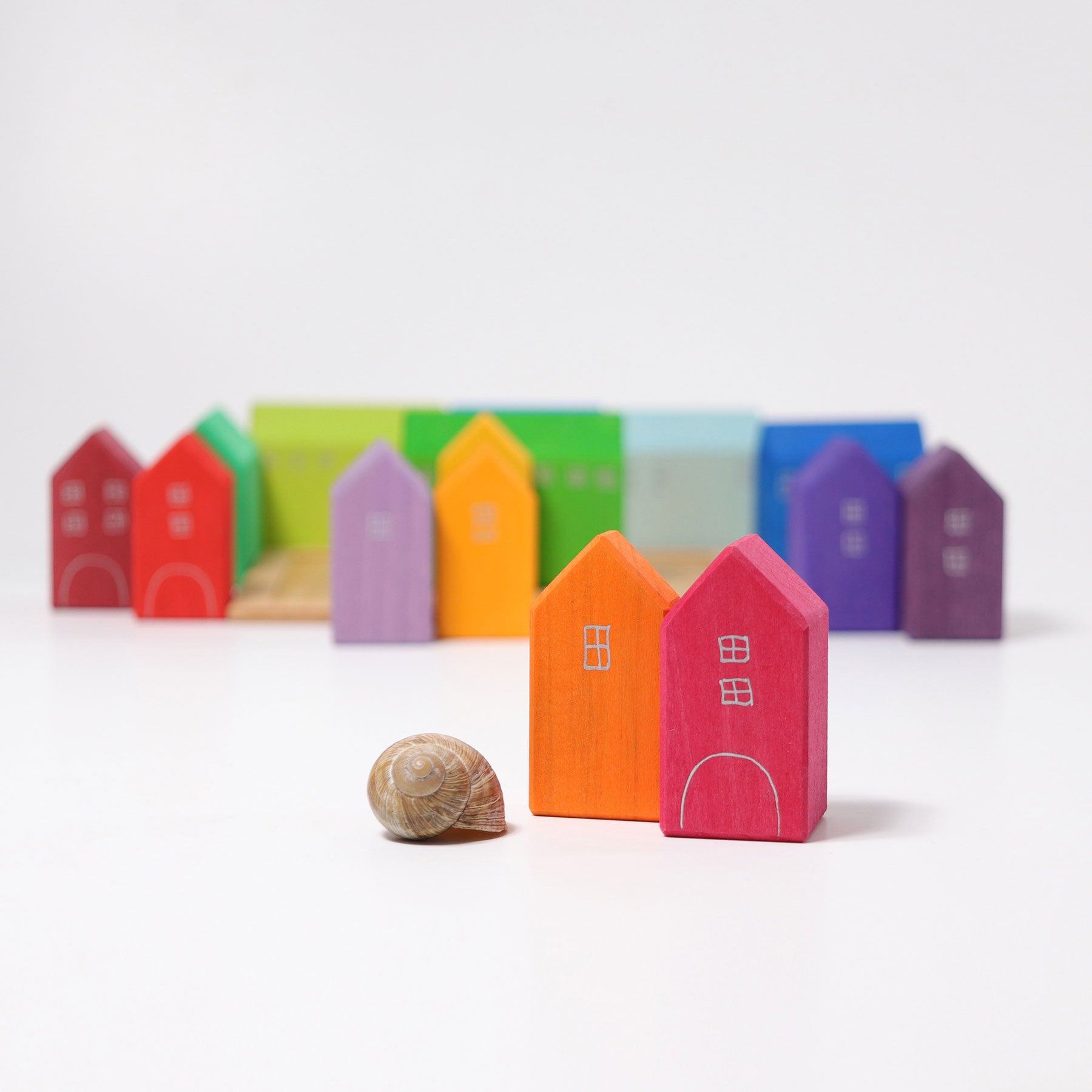 Grimm's Wooden House Set - Cheeky Junior