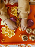 Load image into Gallery viewer, Beadie Bug Play Mini Honeycomb Trinket Tray
