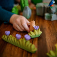 Load image into Gallery viewer, Bumbu Toys Grass with Lilac Flower (Small and Large)
