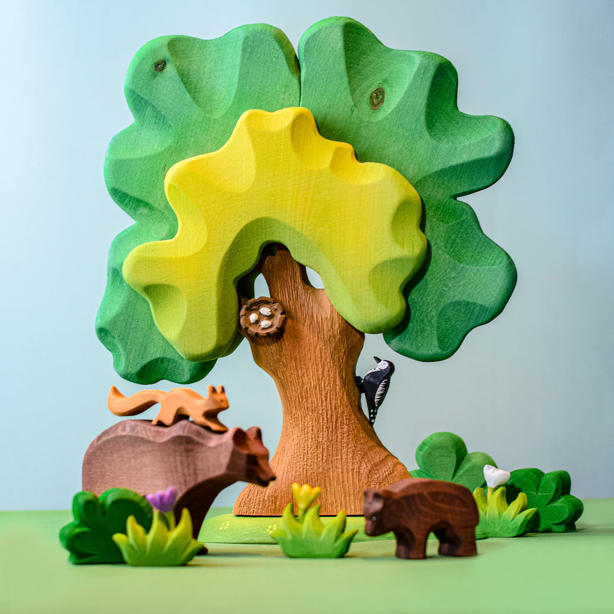Bumbu Toys Oak Tree Green - Cheeky Junior