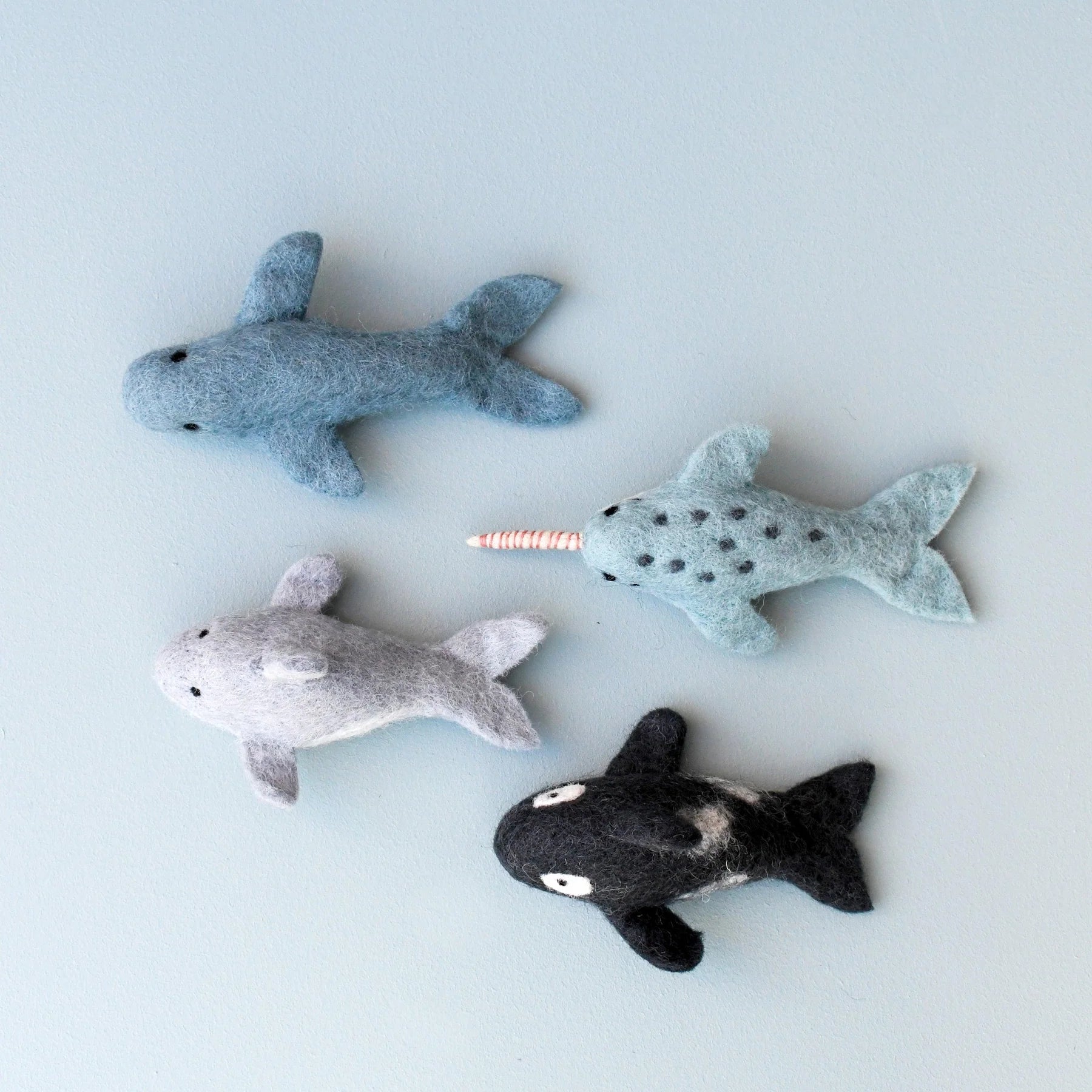 Tara Treasures Felt Ocean Marine Mammals Toys
