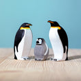 Load image into Gallery viewer, Bumbu Toys Emperor Penguin (Male and Female)

