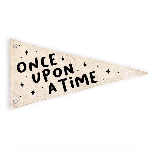 Cherrypick - Once Upon a Time Canvas Pennant Flag