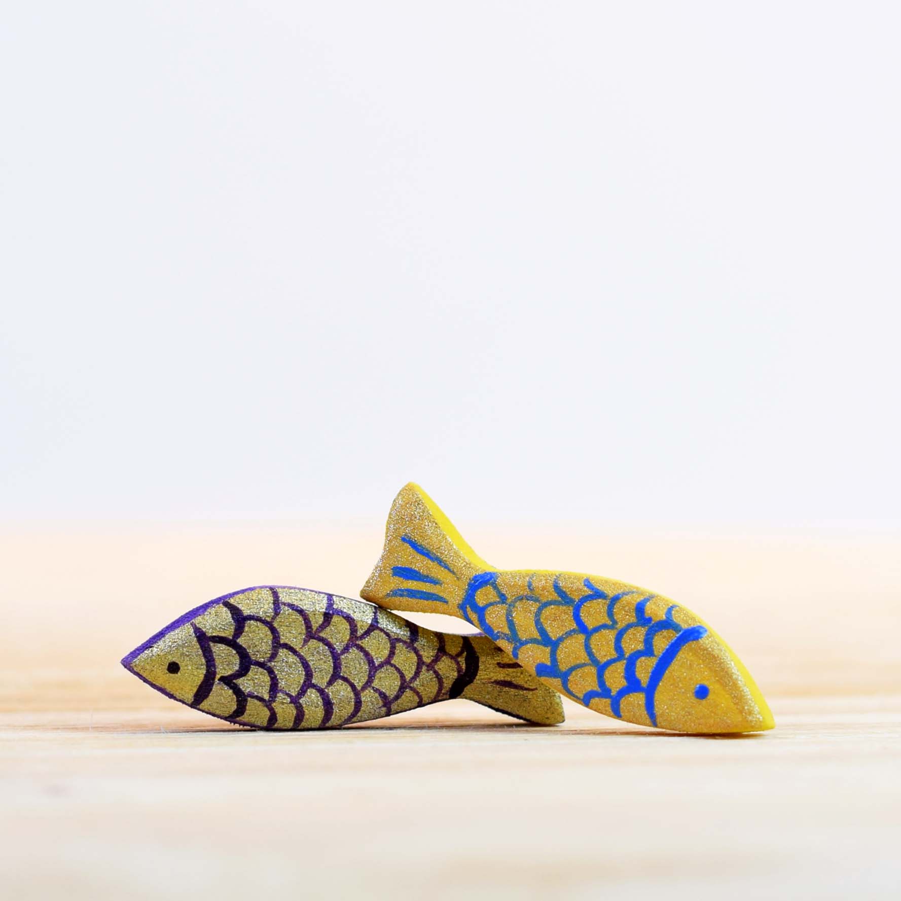 Bumbu Toys Trout Fish (Golden Blue and Golden Purple)