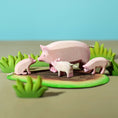 Load image into Gallery viewer, Bumbu Toys Piglet Sitting
