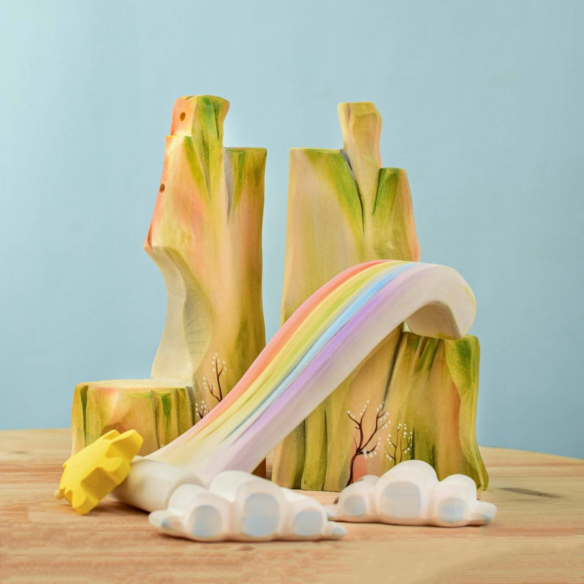 Bumbu Toys - Rainbow Cliff Set