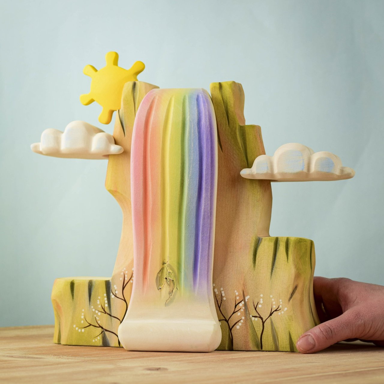 Bumbu Toys - Rainbow Cliff Set