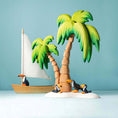 Load image into Gallery viewer, Bumbu Toys Sailing Boat White
